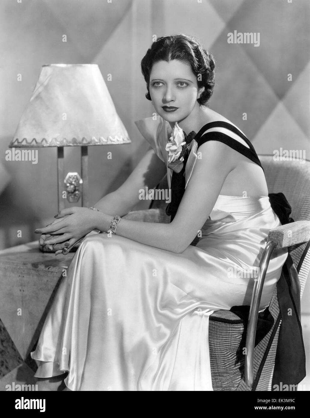 Kay Francis, on-set of the Film 