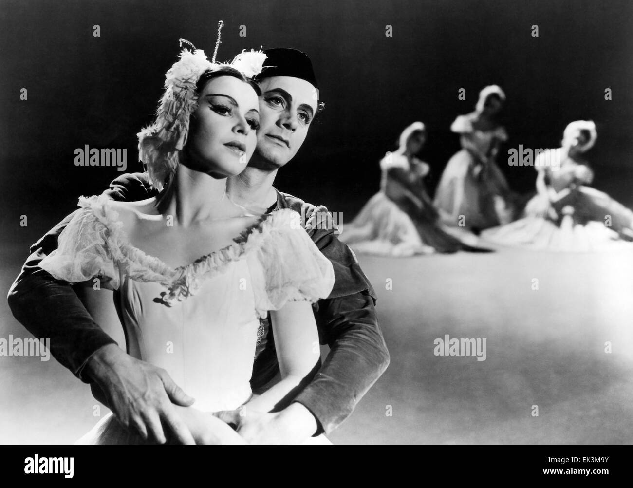 Maj-Britt Nilsson, on-set of the Film 'Illicit Interlude' (aka Summer Interlude, Sommarlek), 1951 Stock Photo