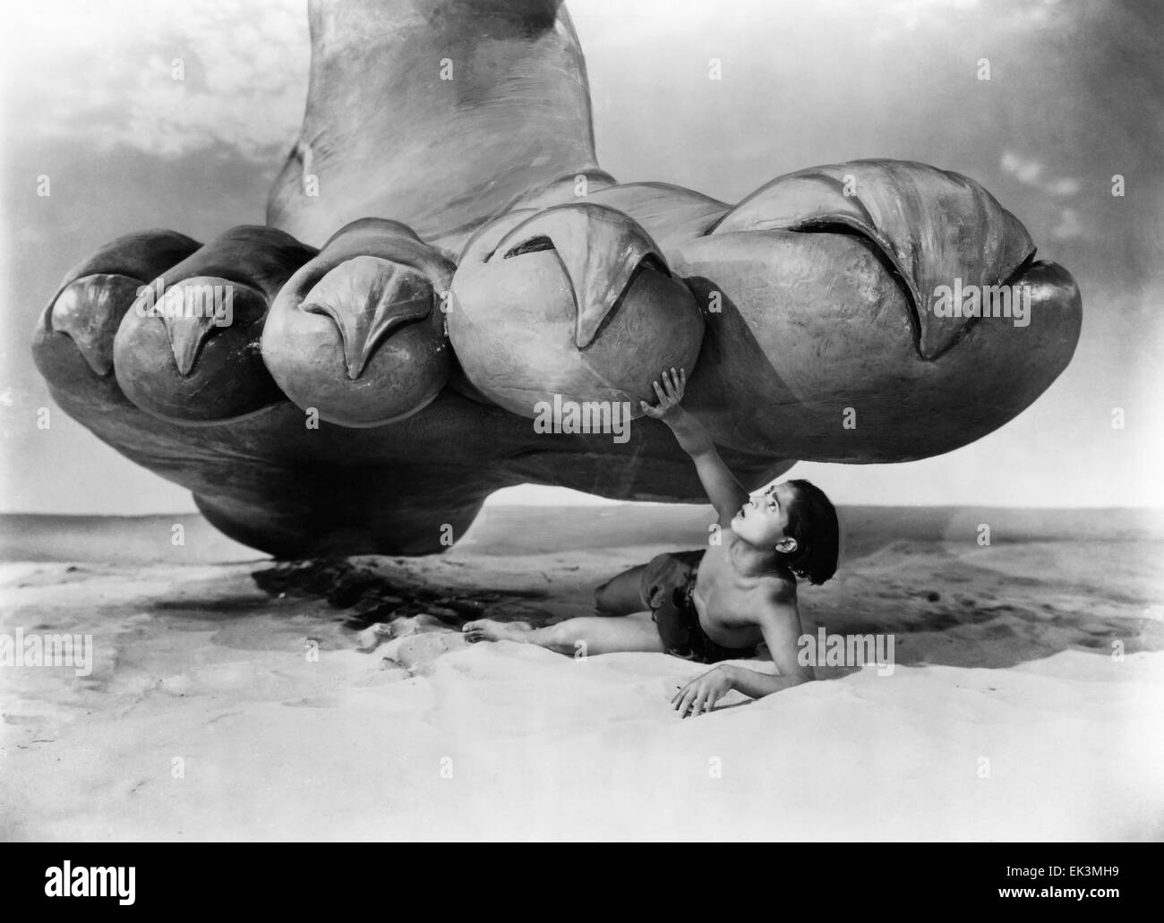 Sabu, on-set of the Film 'The Thief of Baghdad', 1940 Stock Photo