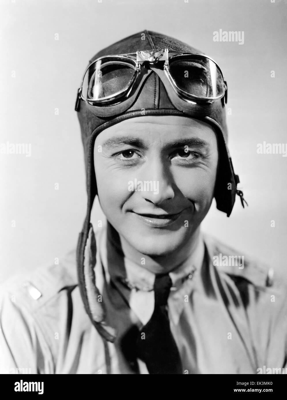 Robert Young, Publicity Portrait for the Film 'West Point of the Air', 1935 Stock Photo