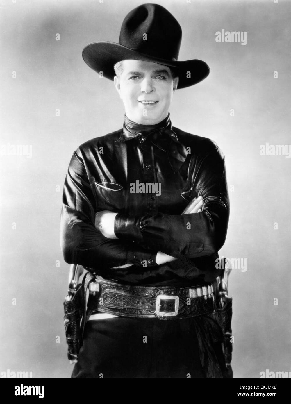 Hoot Gibson, Cowboy Portrait, circa 1930 Stock Photo