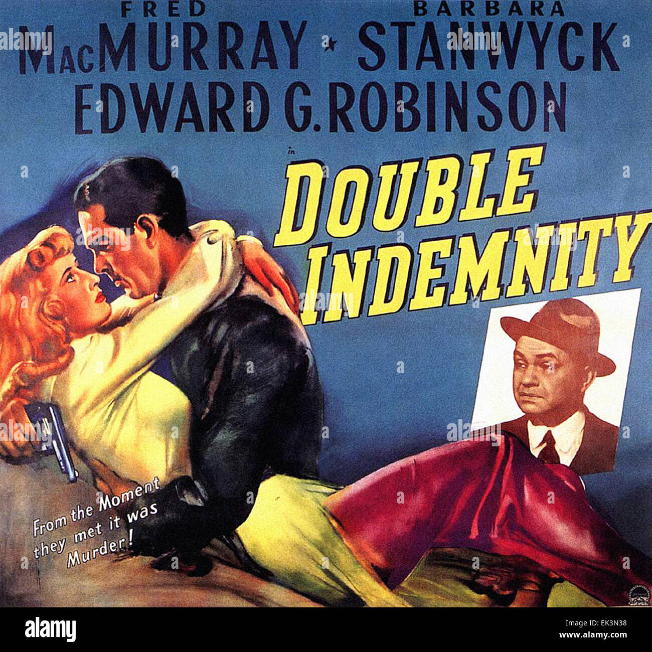 Double indemnity movie poster hi-res stock photography and images - Alamy