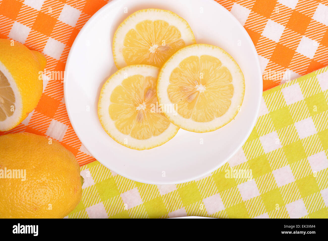 juicy ripe lemons close up Stock Photo - Alamy