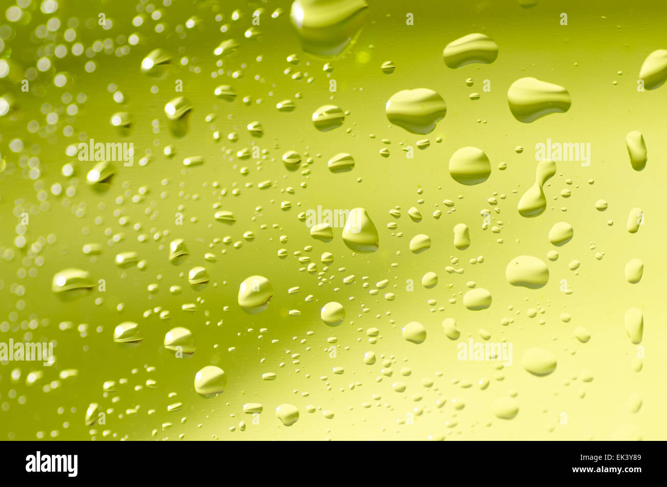 closeup to water drops on glass background Stock Photo - Alamy