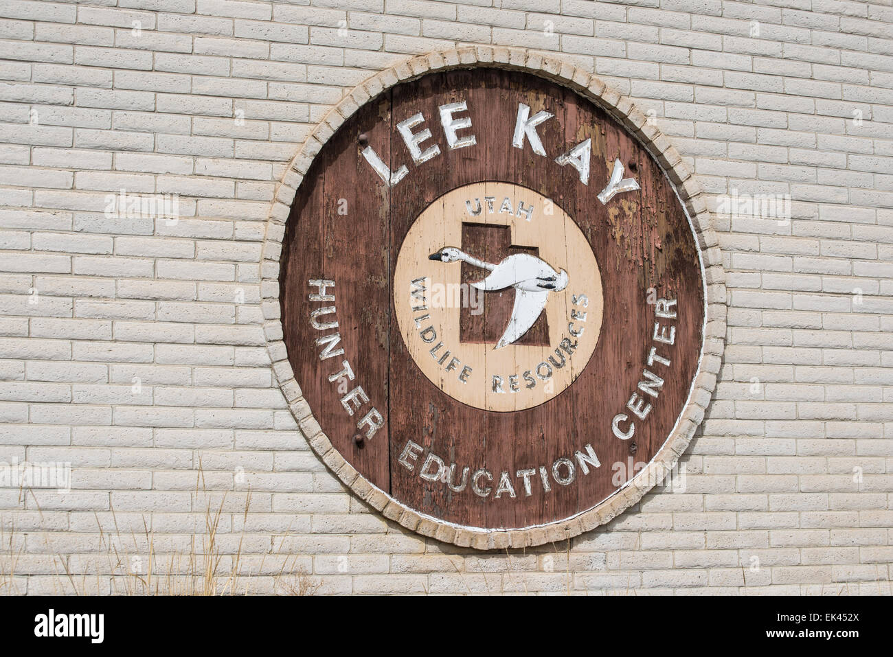 Lee Kay Hunter Education Center and Gun Range, Salt Lake City, Utah Stock Photo