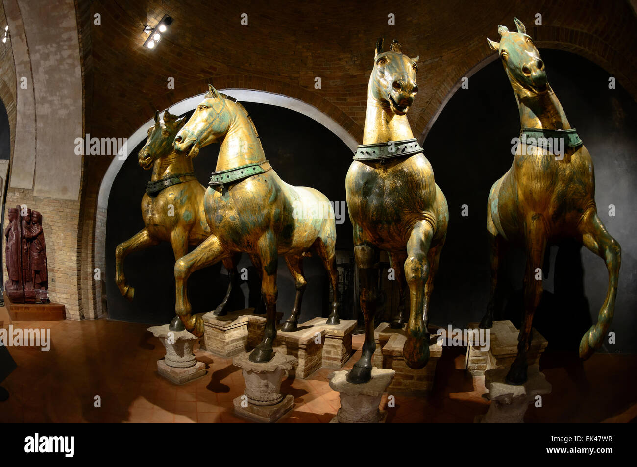 The Bronze Horses of St. Mark's Basilica, Venice, Italy Stock Photo Alamy