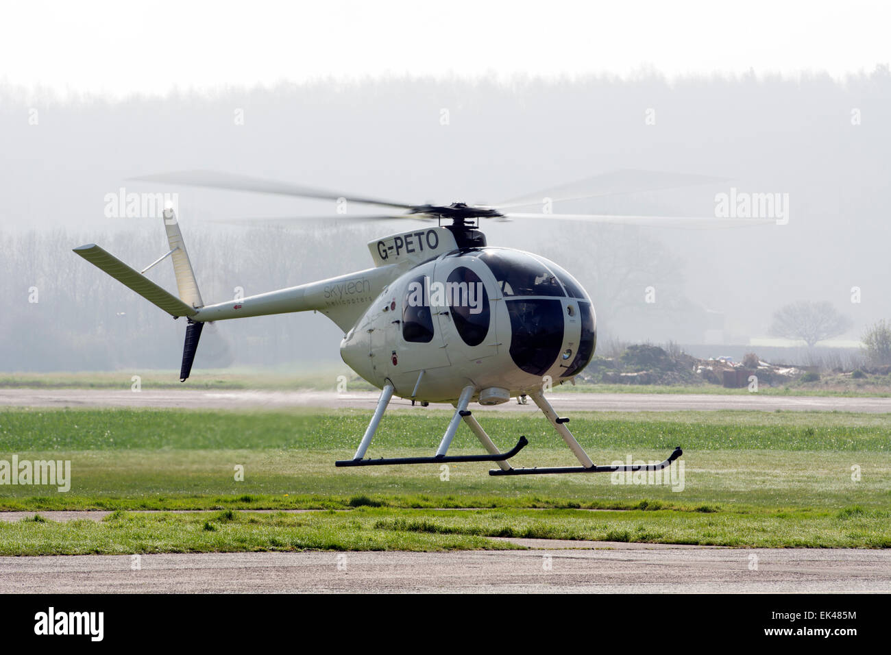 MD Helicopters MD-500 (G-PETO) Stock Photo