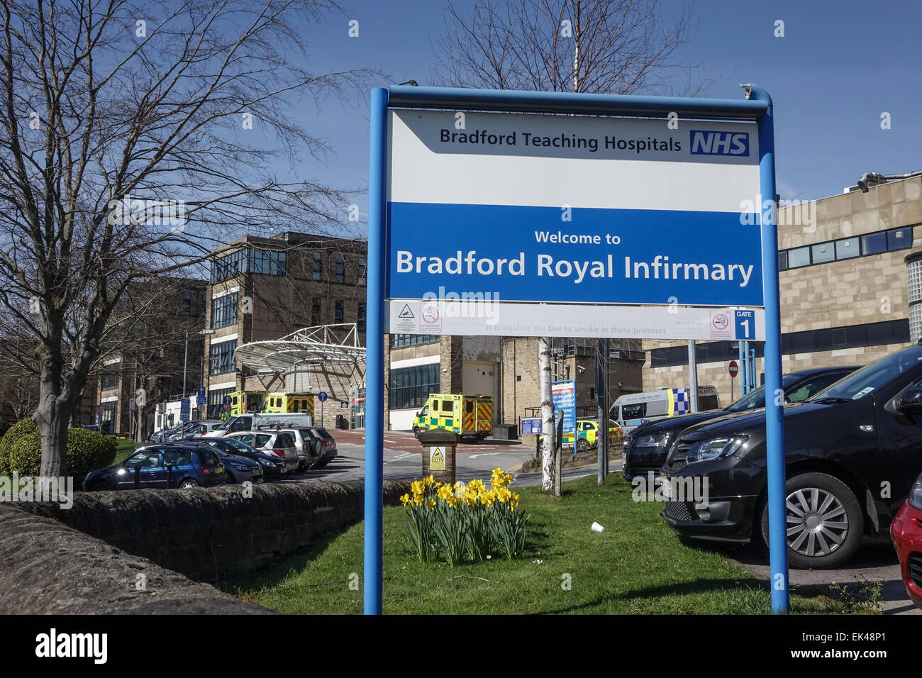 Bradford Royal Infirmary, Bradford, West Yorkshire, Duckworth Lane