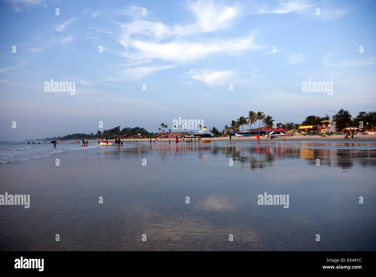 Benaulim beach, Goa, India, Asia Stock Photo