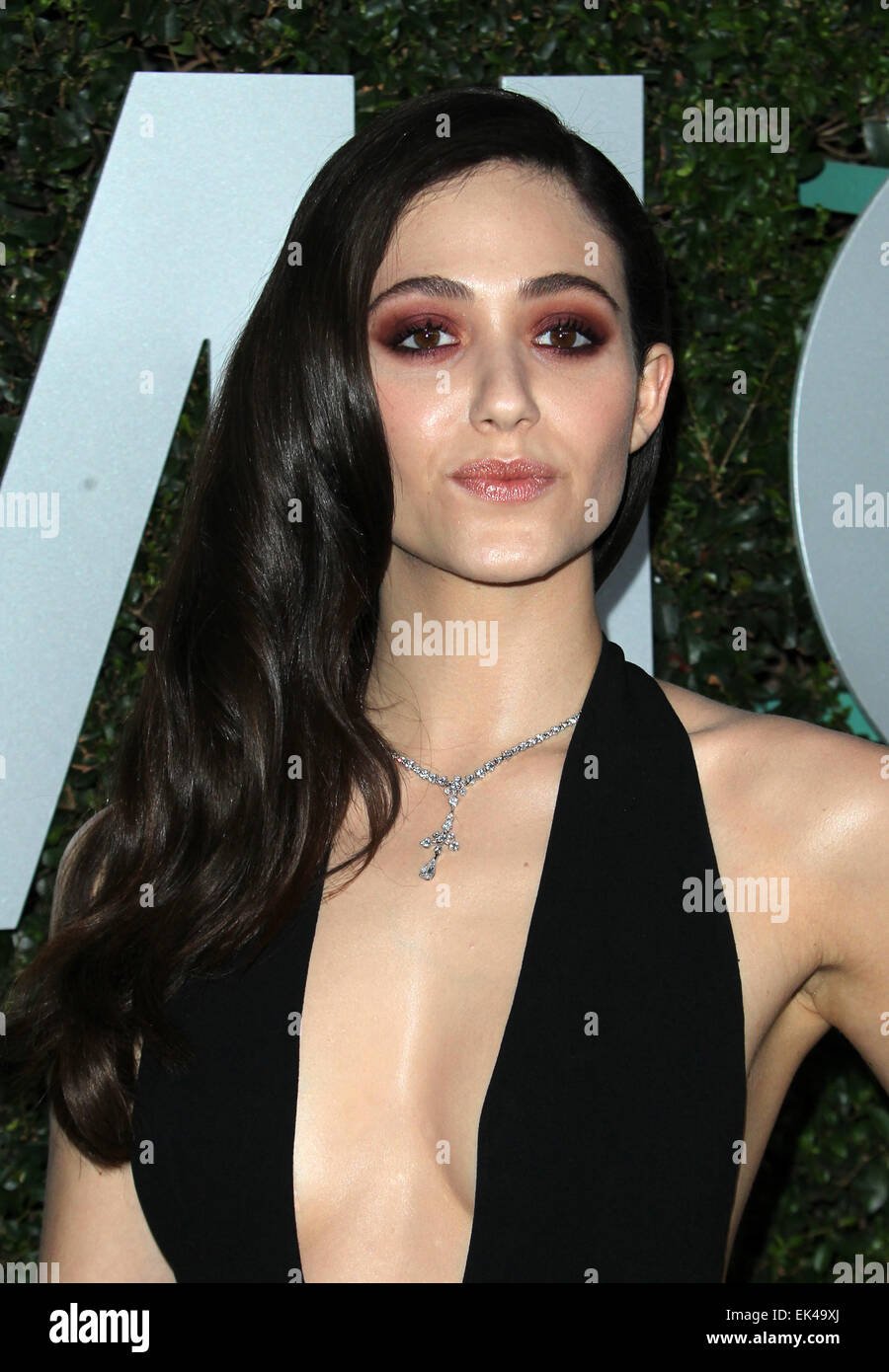 Emmy Rossum attending the Michael Kors Launch of Claiborne Swanson Frank's  Young Hollywood in Los Angeles, California Stock Photo - Alamy