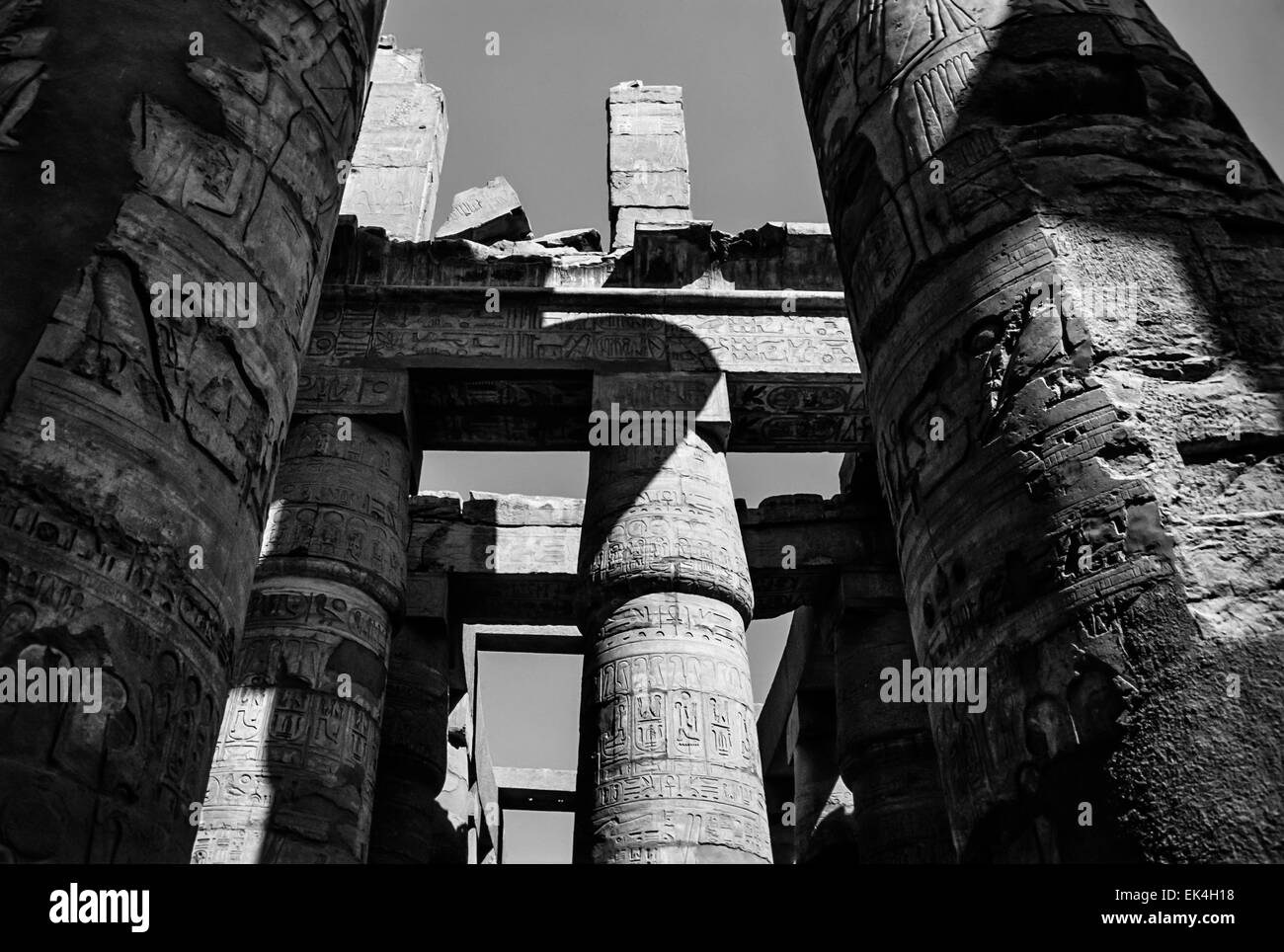 Egypt, Luxor, Karnak Temple ruins - FILM SCAN Stock Photo - Alamy