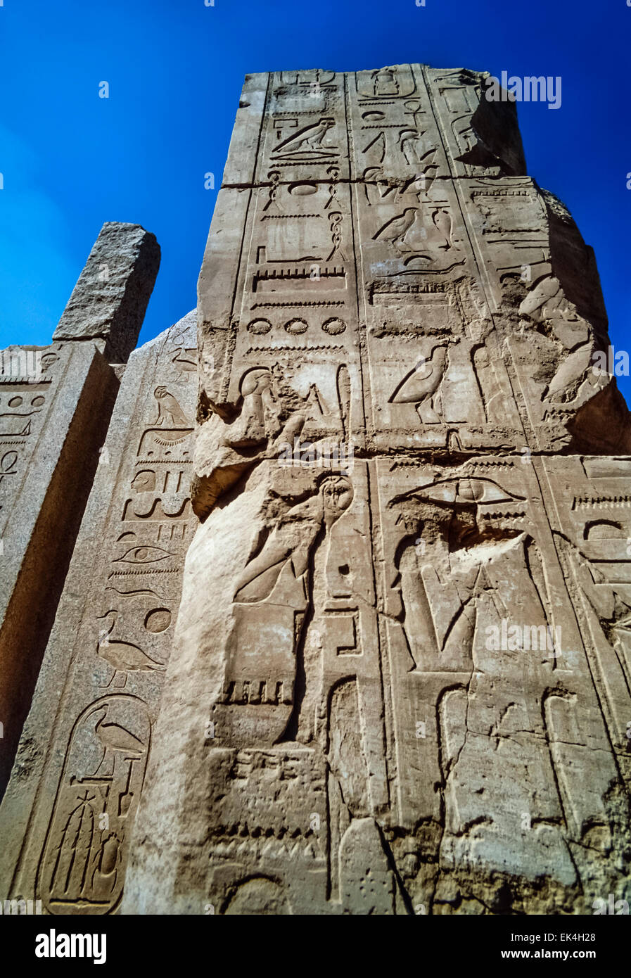 Karnak Temple Ruins Film Scan High Resolution Stock Photography and ...