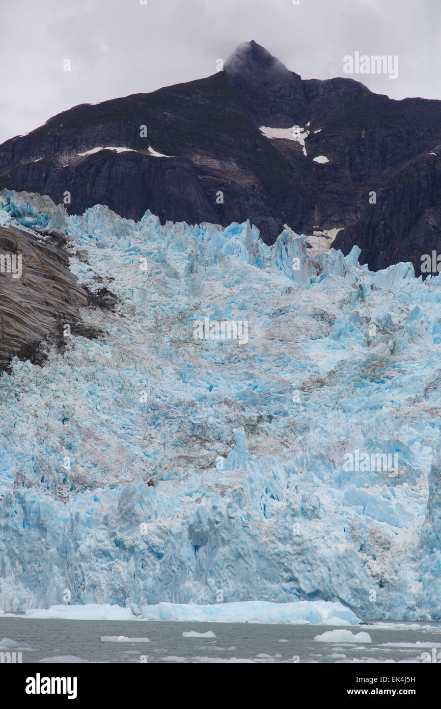 Le Conte Glacier,Tongass National Forest, Alaska. Stock Photo