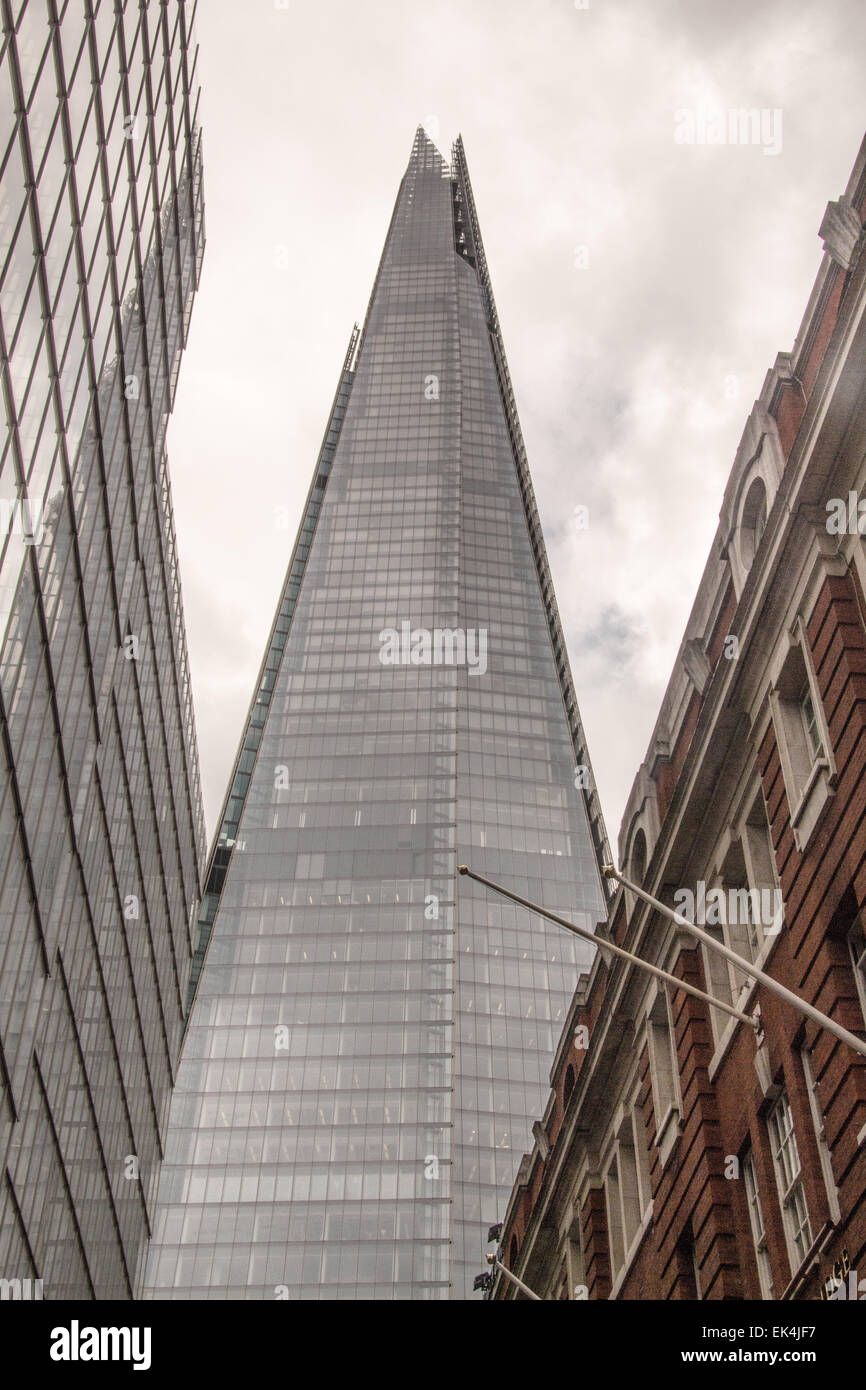 View of the Shard, London, England Stock Photo