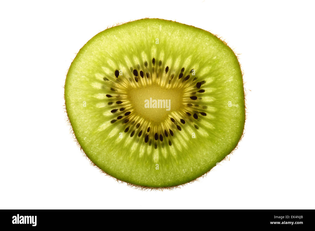 Kiwi fruit,  Actinidia deliciosa Stock Photo
