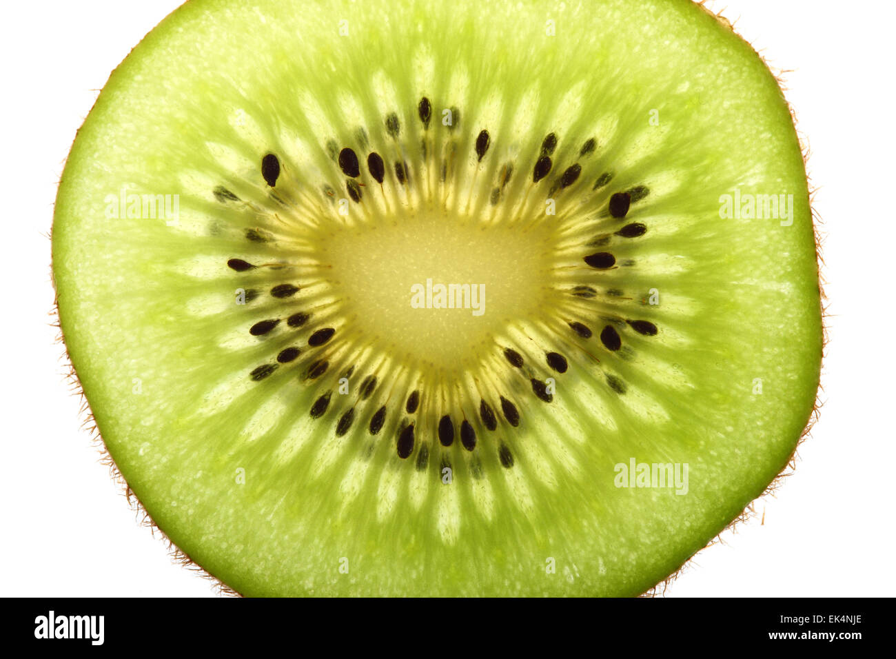 Kiwi fruit,  Actinidia deliciosa Stock Photo