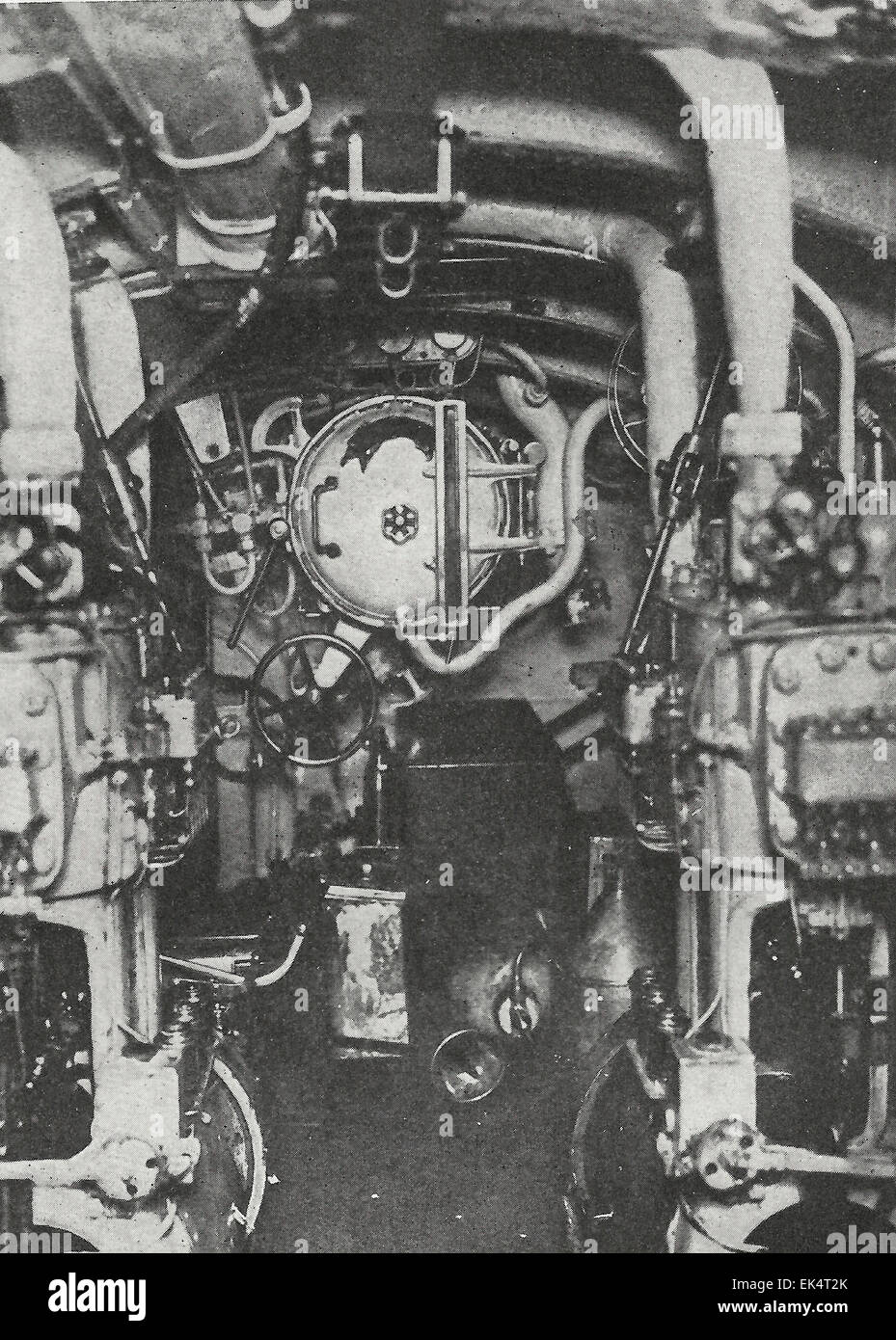 Submarine Interior Wwi Stock Photos Submarine Interior Wwi