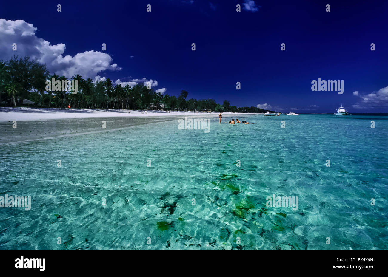 Kenya, Indian ocean, Malindi, view of the beach (FILM SCAN Stock Photo -  Alamy