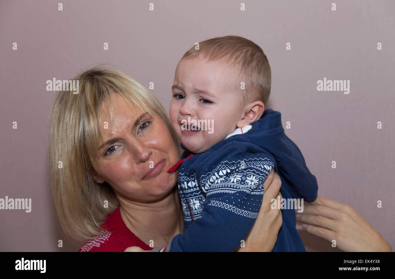 pretty little baby boy Stock Photo - Alamy