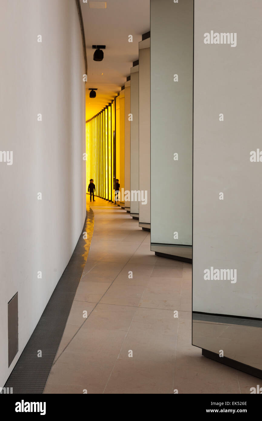 France, Paris, Inside the horizon, Olafur Eliasson's installation for the Fondation Louis Vuitton Stock Photo