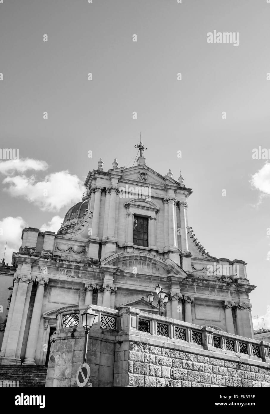 Italy, Sicily, Comiso (Ragusa Province), Maria Santissima Annunziata church (1125 a.C.) Stock Photo