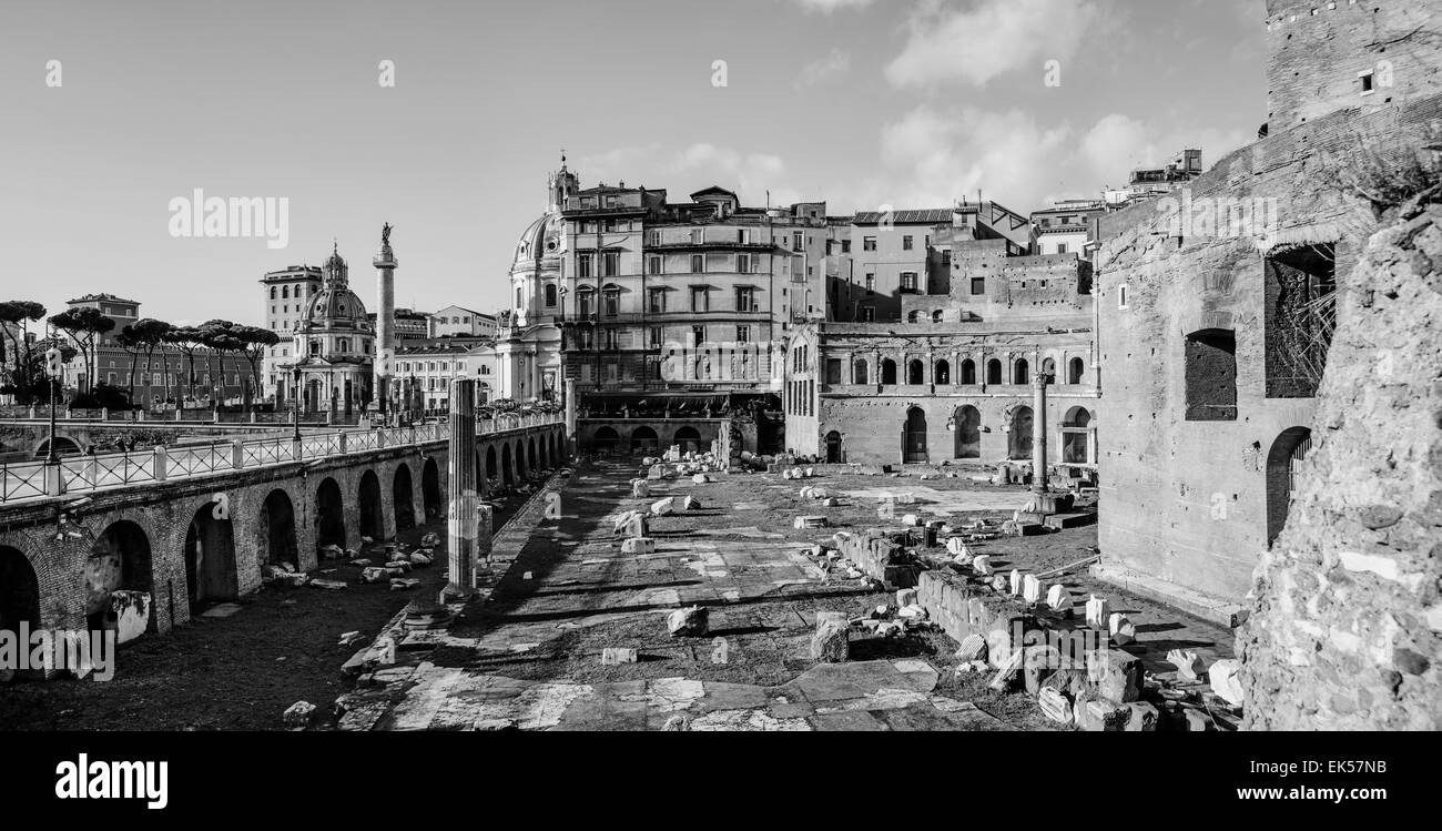 Remains of column Black and White Stock Photos & Images - Alamy