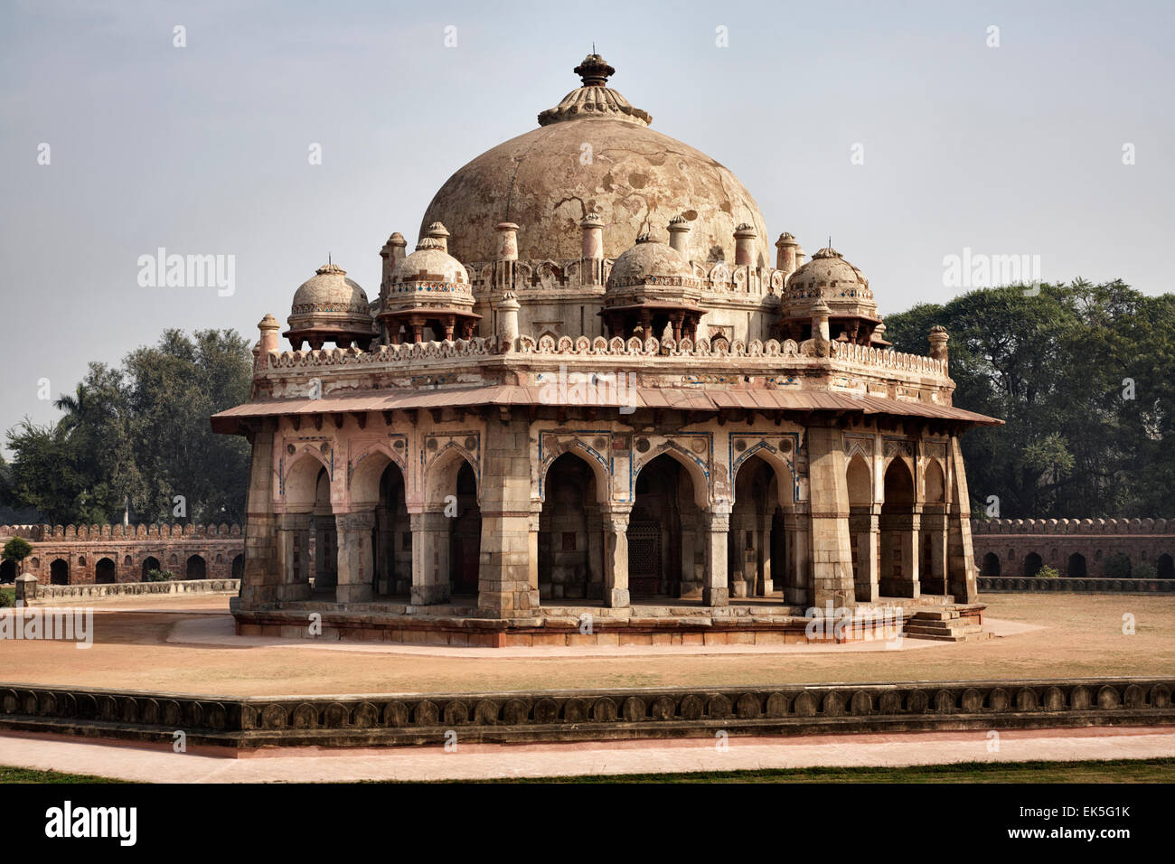 India, Delhi, Humayun's Tomb, built by Hamida Banu Begun in 1565-72 A.D ...