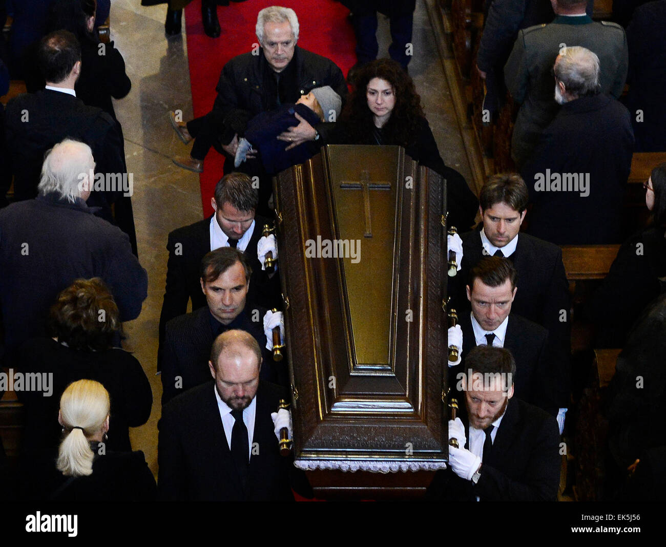 The funeral ceremony of Czech cinematographer Miroslav Ondricek was