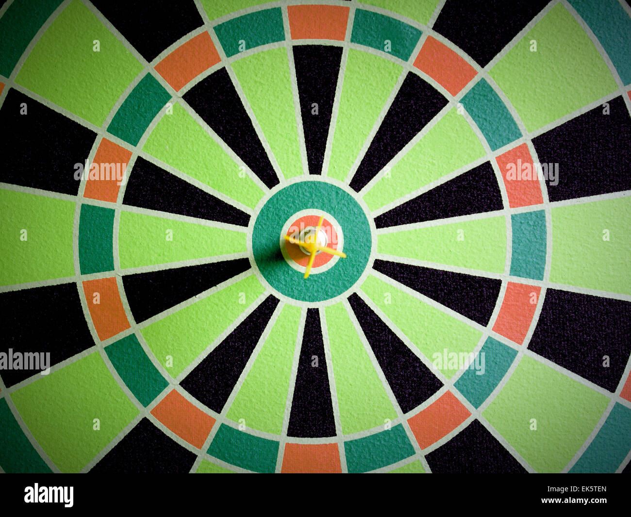 A child's dartboard Stock Photo Alamy
