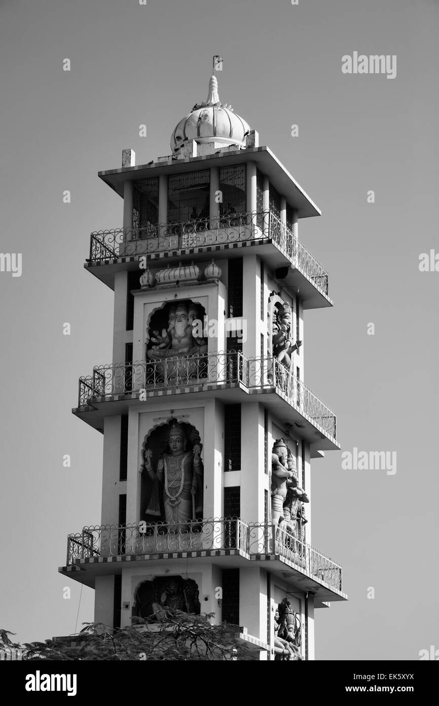 India, Rajasthan, Pushkar, hindu temple Stock Photo Alamy