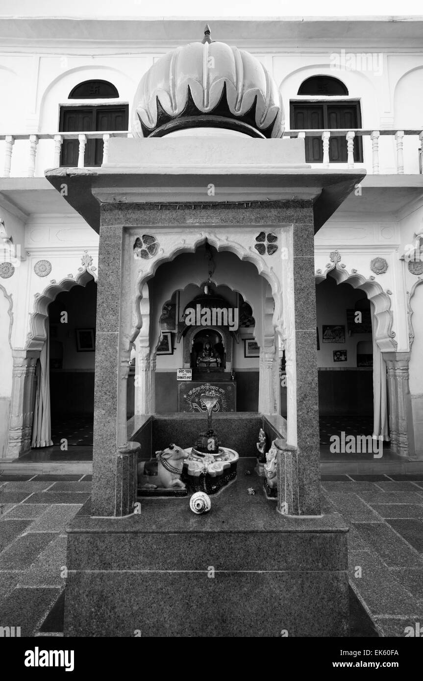 India, Rajasthan, Pushkar, hindu temple Stock Photo Alamy