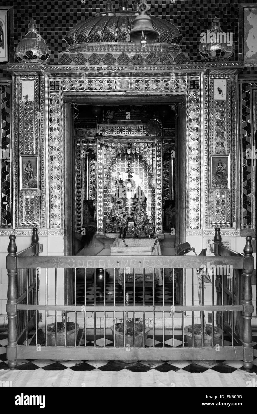India, Rajasthan, Pushkar, hindu temple Stock Photo Alamy