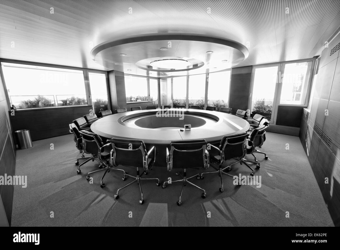 Italy, corporate business meeting room Stock Photo