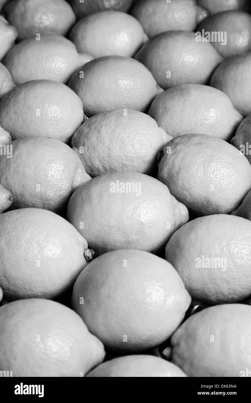 Sicilian lemons for sale Black and White Stock Photos & Images Alamy