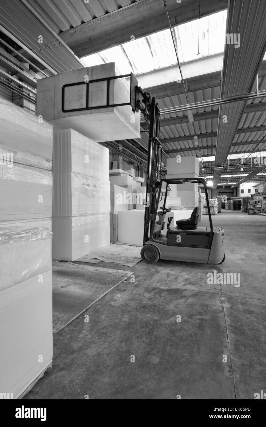Italy, foam rubber shapes in a foam rubber factory Stock Photo Alamy