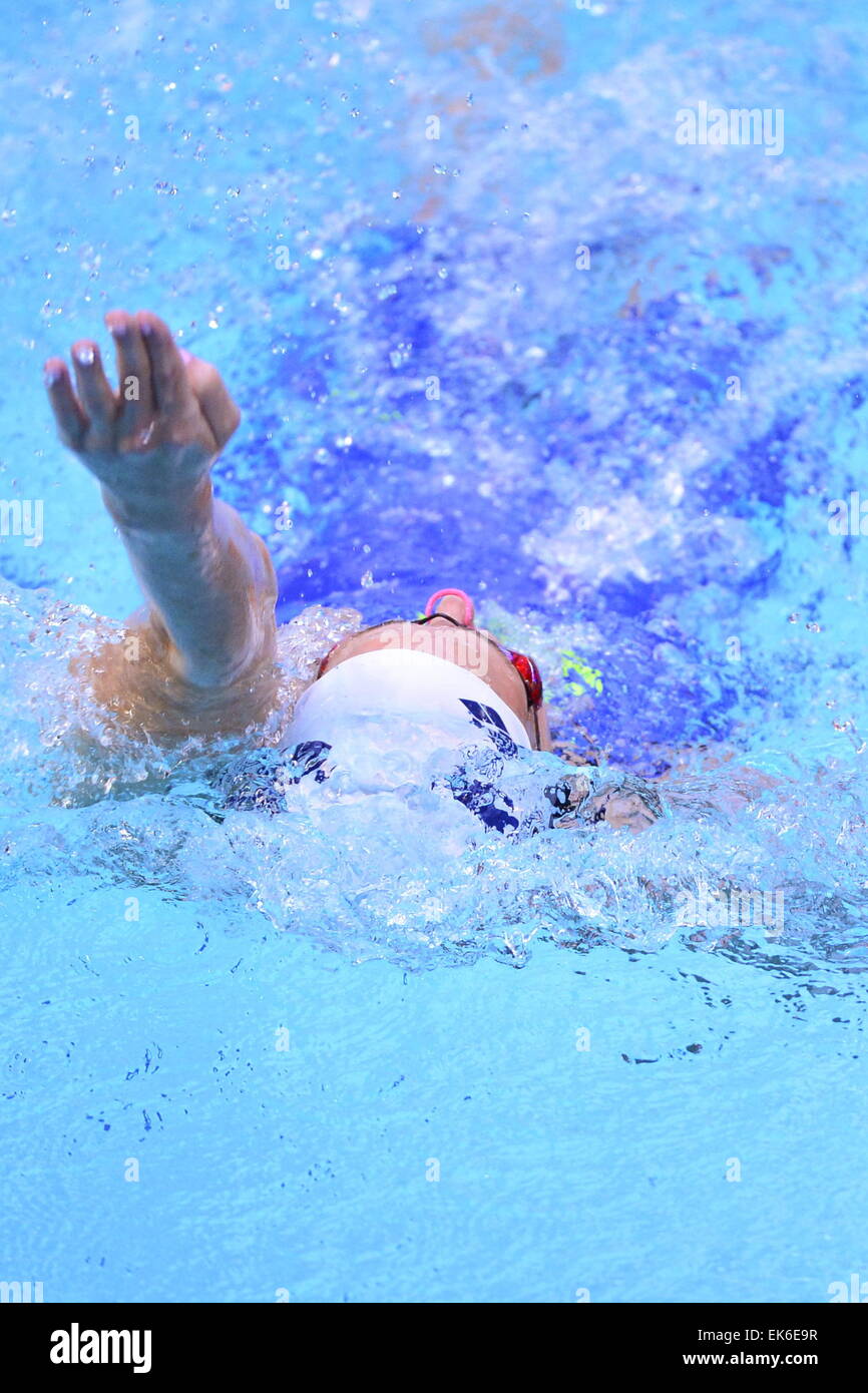 Camille GHEORGHIU / 200m Bras- 04.04.2015 - Championnats de France de  Natation 2015 - Limoges.Photo : Dave Winter / Icon Sport Stock Photo - Alamy
