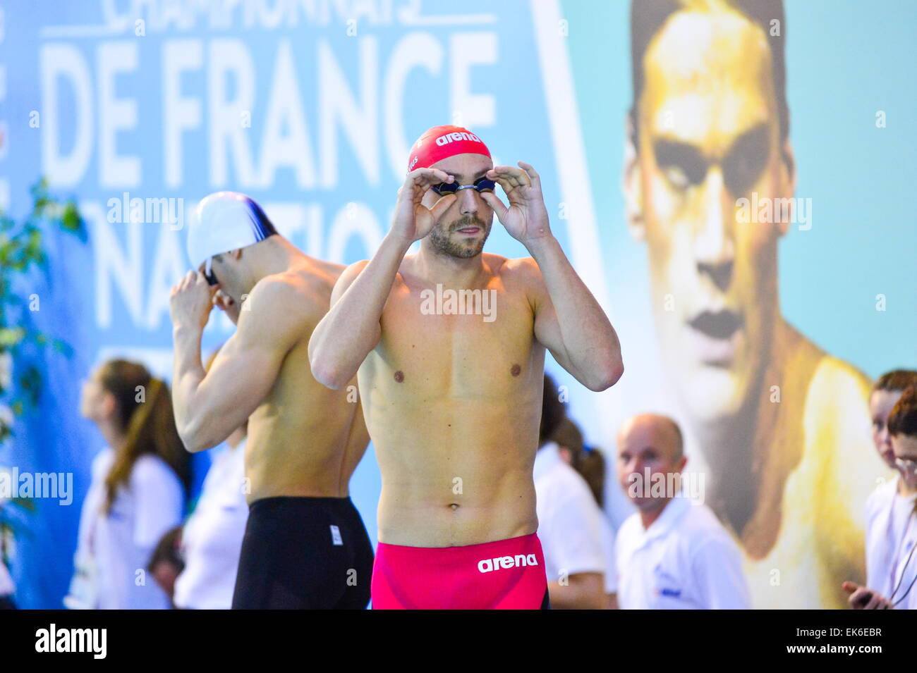 Jeremy Stravius 100m Nage Libre Messieurs 03 04 2015 Stock Photo Alamy