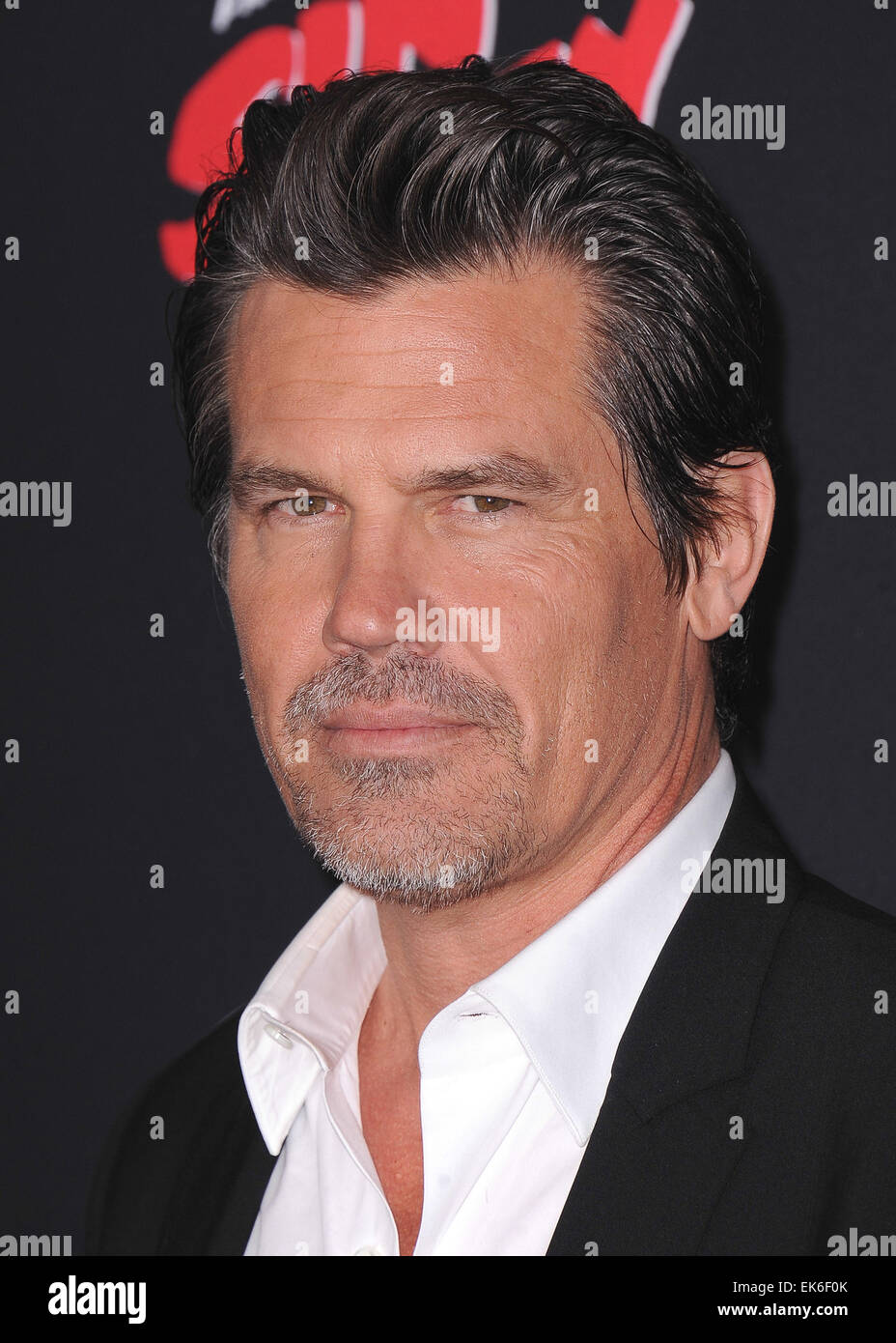 The 'Sin City: A Dame To Kill For' Los Angeles Premiere at TCL Chinese Theatre on August 19, 2014 in Hollywood, California. Featuring: Josh Brolin Where: Los Angeles, California, United States When: 19 Aug 2014 Stock Photo