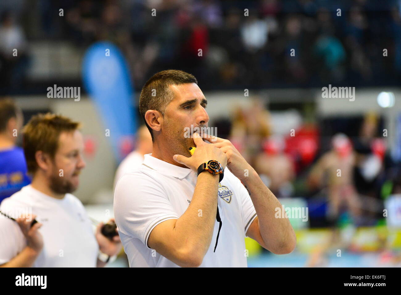 Franck ESPOSITO - 02.04.2015 - Championnats de France de Natation 2015 a Limoges.Photo : Dave Winter/Icon Sport Stock Photo