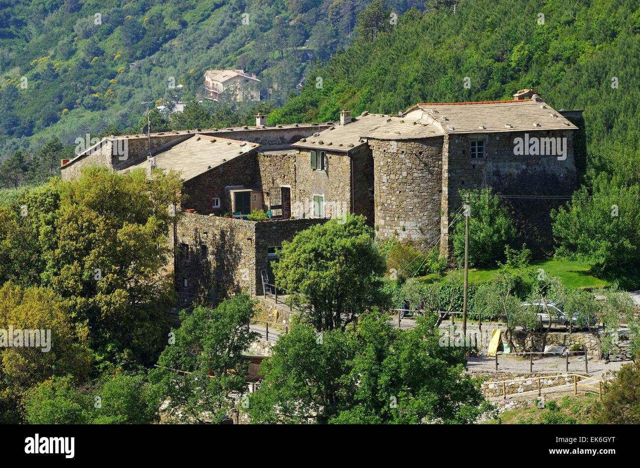 Cinque Terre Haus Cinque Terre house 01 Stock Photo Alamy