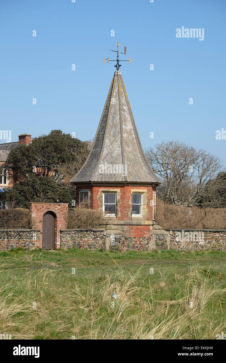 Garden building at Lytham in Lancashire Stock Photo