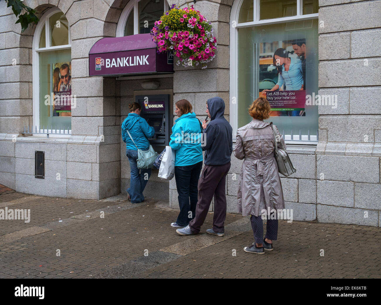aib bank Photo by Peter Cavanagh [Must Credit] Stock Photo