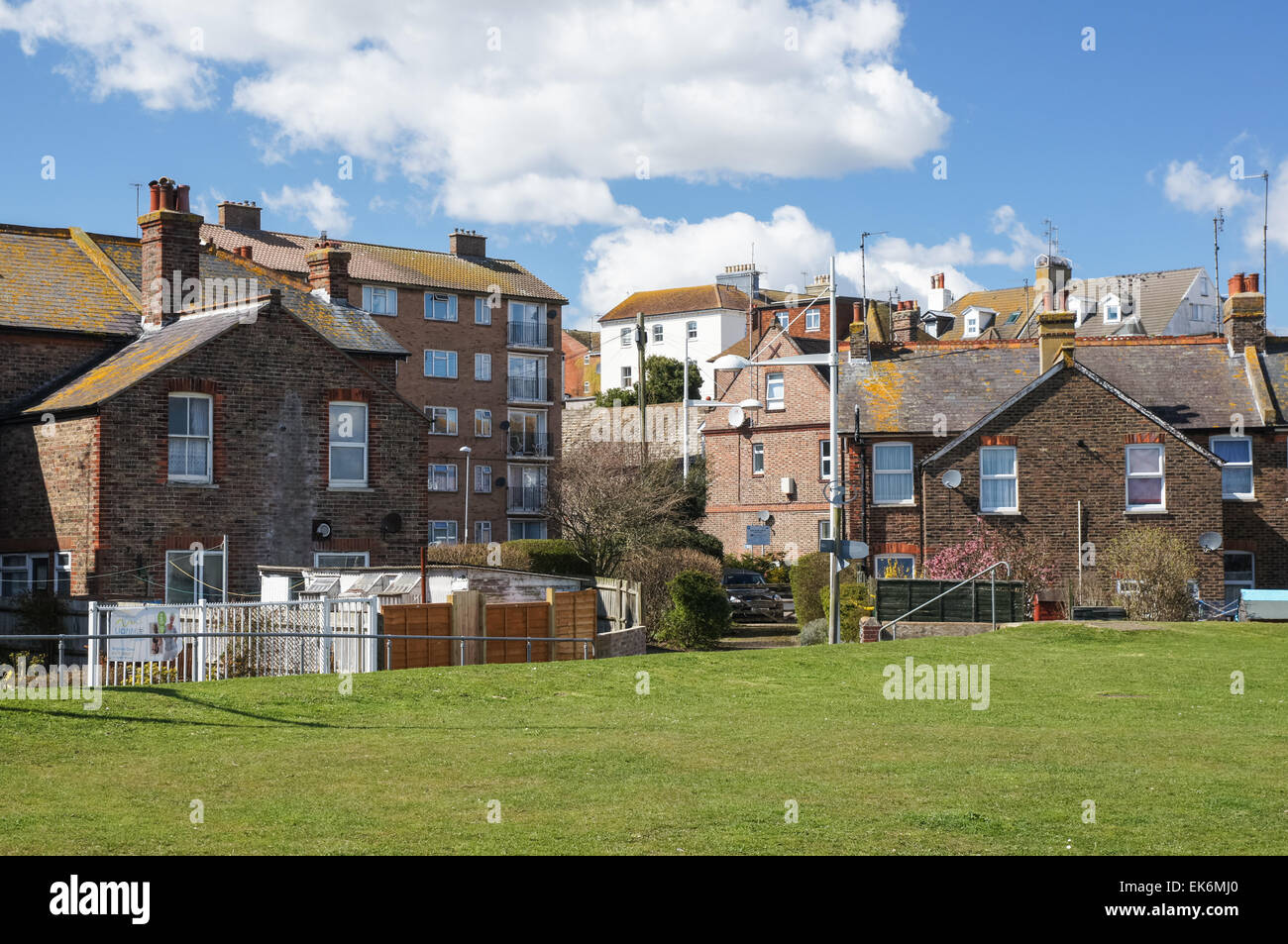Residential housing in Newhaven East Sussex England United Kingdom UK