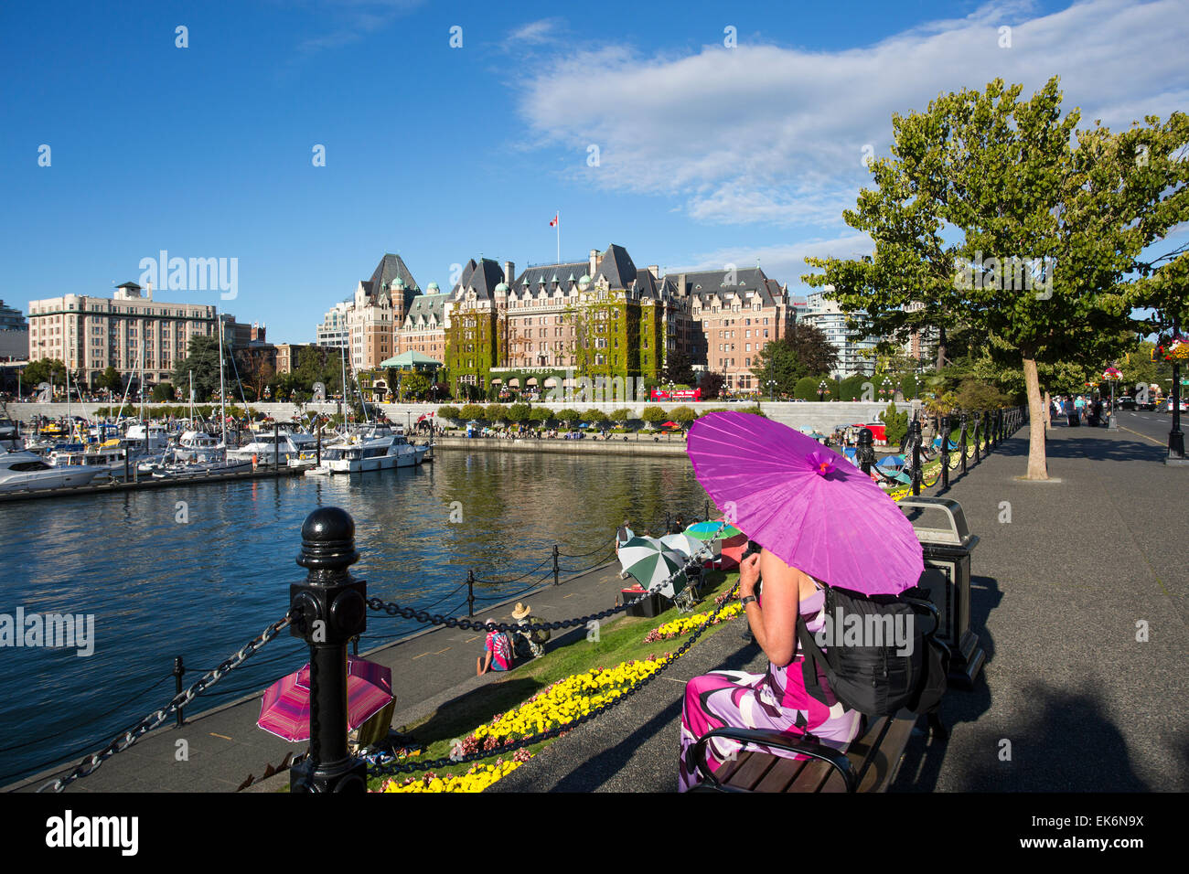 Downtown victoria island canada hi-res stock photography and images - Alamy