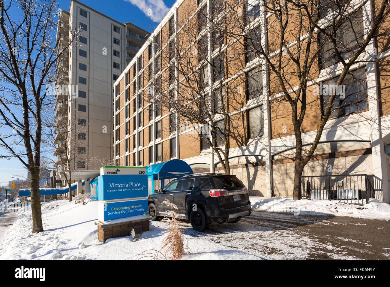 North America, Canada, Ontario, Kitchener, retirement home Stock Photo