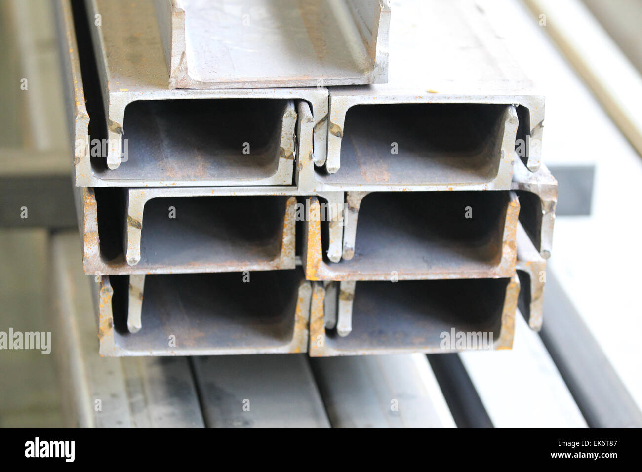 metal profiles channel foundation for building structures, steel Stock ...