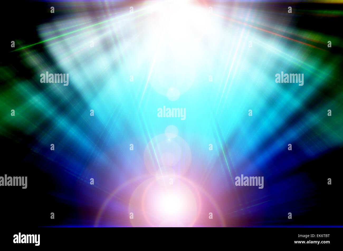 abstract blue color background with motion ray technology Stock Photo ...