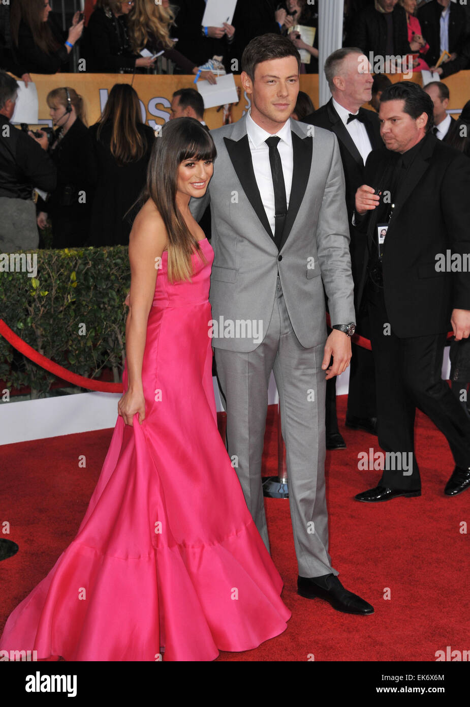 Leine michele und Kory monteith von 2013