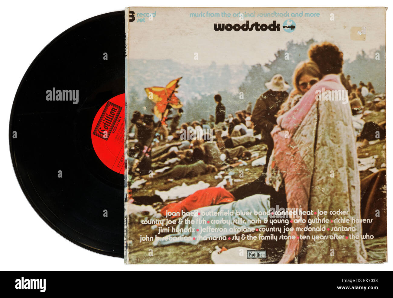 Woodstock Festival soundtrack album Stock Photo