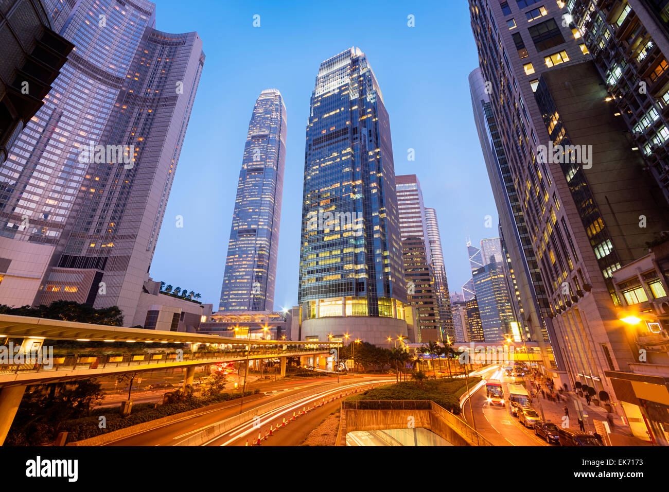 Modern buildings and urban life office buildings and office buildings